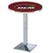 Holland Bar Stool Co 42" Chrome Louisiana-Monroe Pub Table L217C4228LA-Mon - alternate 1